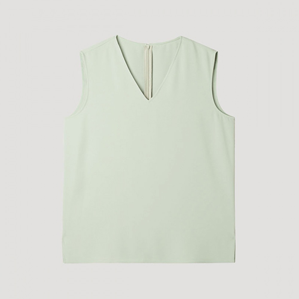 [シーズミス] Vネックスリーブレスブラウス_swwblp22030_LN