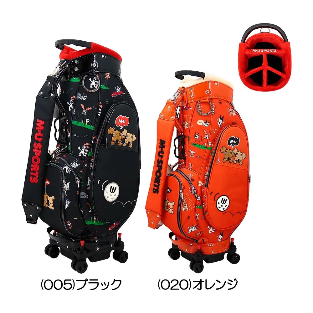 エンジョイゴルフ総柄キャディバック 703R6136 2025