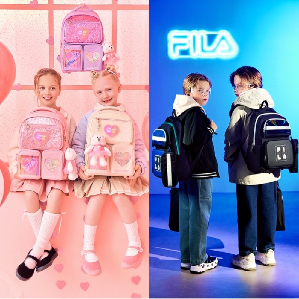 [Fila Kids] (24年ぶりの新作) 新学期用バックパックセットコレクション8種類の中から1つ選択 (FK3BEG100)
