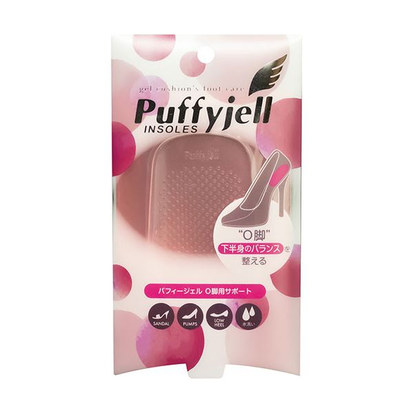 [5セット] 荒川産業 パフィージェル O脚用サポート ARAKAWA07563X5