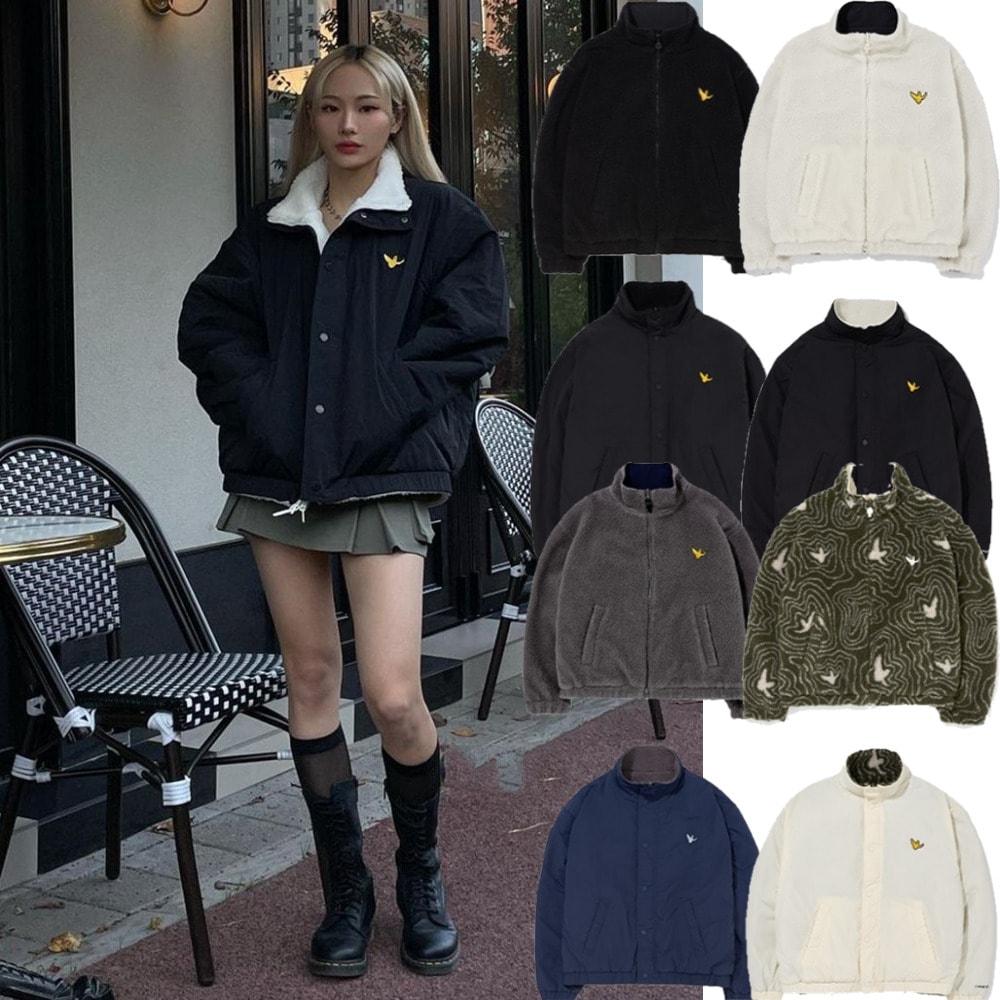 ANGEL REVERSIBLE FLUFFY ZIP UP/ユニセックス