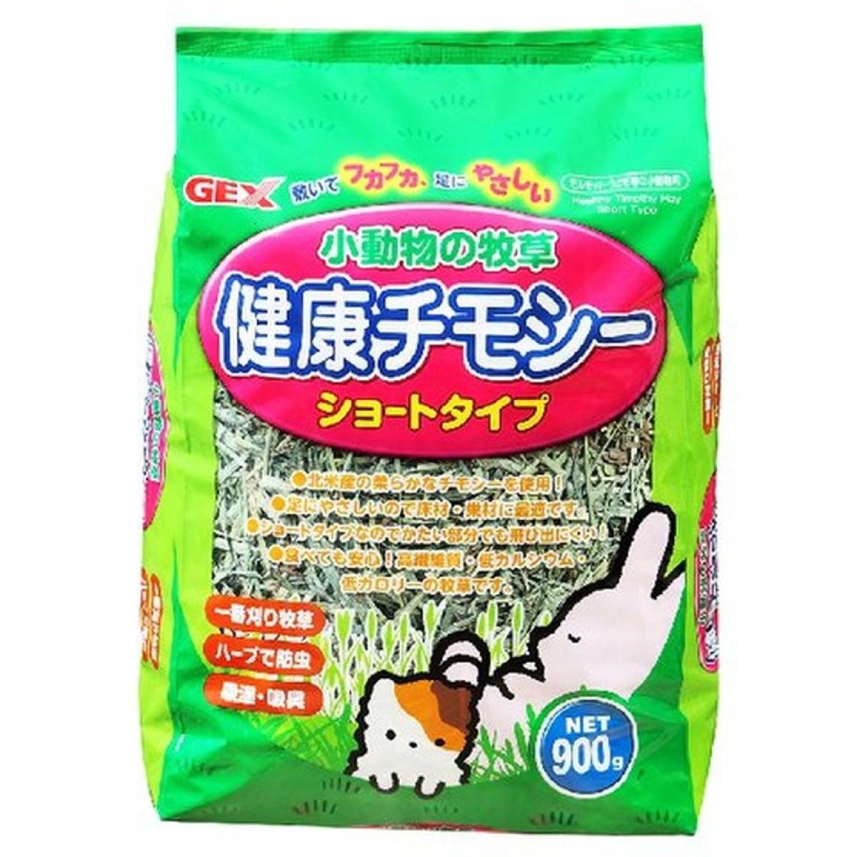 ジェックス 小動物の牧草 健康チモシー 900g