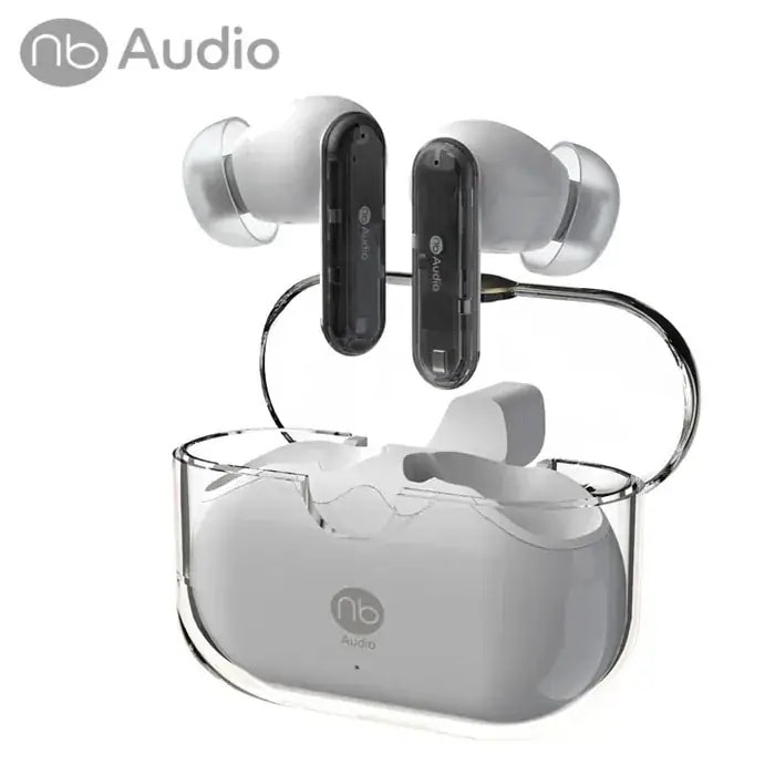 完全ワイヤレスイヤホン SkeLeTon II エヌビーオーディオ スケルトン・ツー SKLT2-WH ホワイト