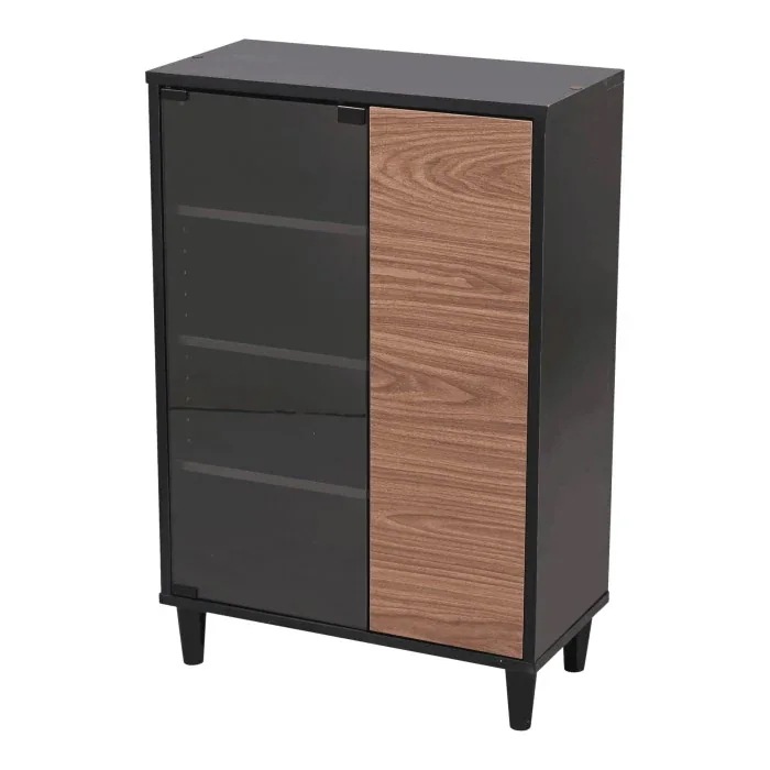 6デザインキャビネット サイドボード 北欧 キャビネット FSI-0004-BKBR 12,060円