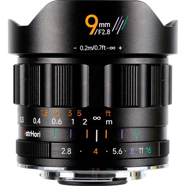 AstrHori 9mm F2.8 MFT ブラック 単焦点レンズ (マイクロフォーサーズマウント)