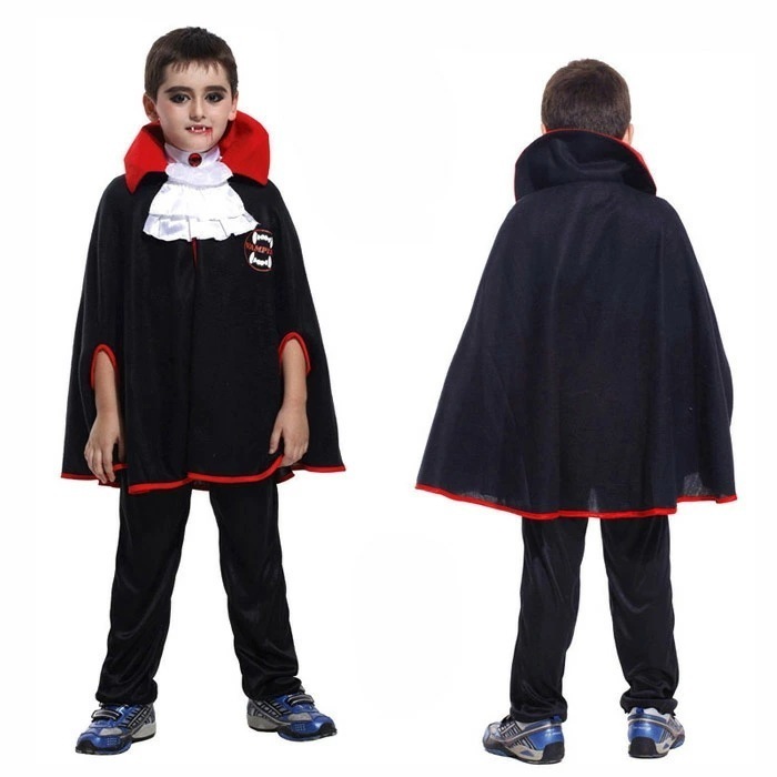 人気商品再入荷ハロウィン 衣装 子供 ヴァンパイア コウモリ コスプレ 吸血鬼 ドラキュラ ハロウィン コスチューム 悪魔 ハロウィン衣装 仮装 コスプレ 演出服 舞台　ステージ　服 衣装