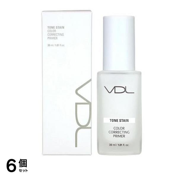 VDL トーン ステイン カラー コレクティング プライマー 00 クリア 30mL 6個セット