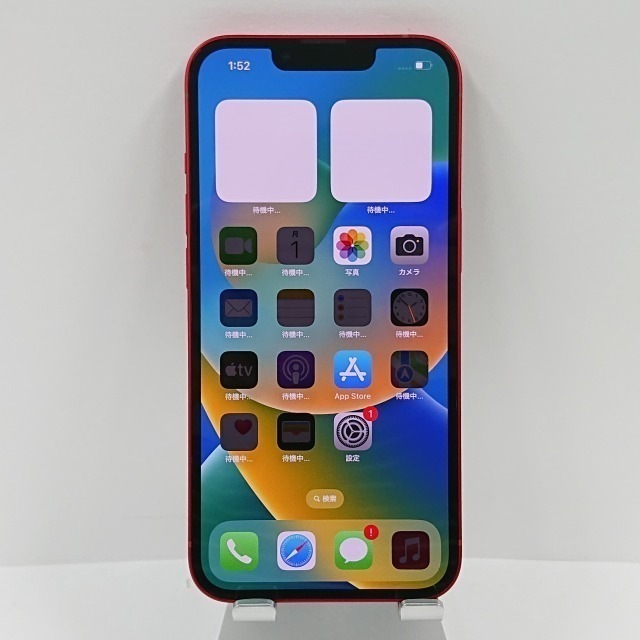 iPhone13 128GB SIMフリー レッド 送料無料 本体 c03392