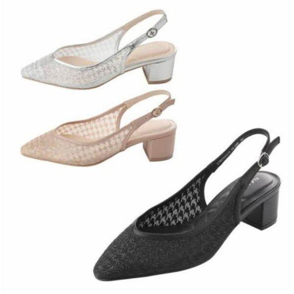 女性用メッシュスリングバック4CM(LCWO75U413)