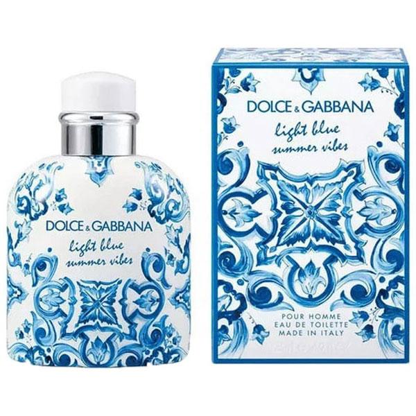 ドルチェ＆ガッバーナ ライトブルー プールオム サマーバイブス EDT オードトワレ SP 125ml 香水 DOLCE ＆ GABBANA D＆G