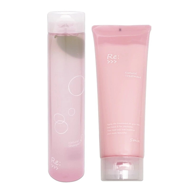 【1＆1セット】 リ ナチュラル シャンプー 300ml ＆ リ ナチュラル トリートメント 250g サロン専売品 Re:ナチュラル －5－