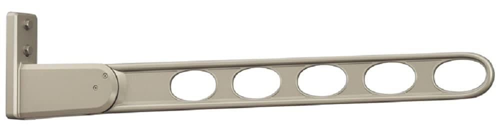 川口技研(Kawaguchigiken) 窓壁用物干し ホスクリーン HKL-85-LB ライトブロンズ 1本