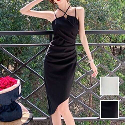 パーティードレス 結婚式 ワンピース ミディアム ひざ丈 オケージョン ドレス 韓国 ファッション レディース 春 夏 ブライダル お呼ばれ コーデ 成人式 二次会 同窓会 20代 30代 40