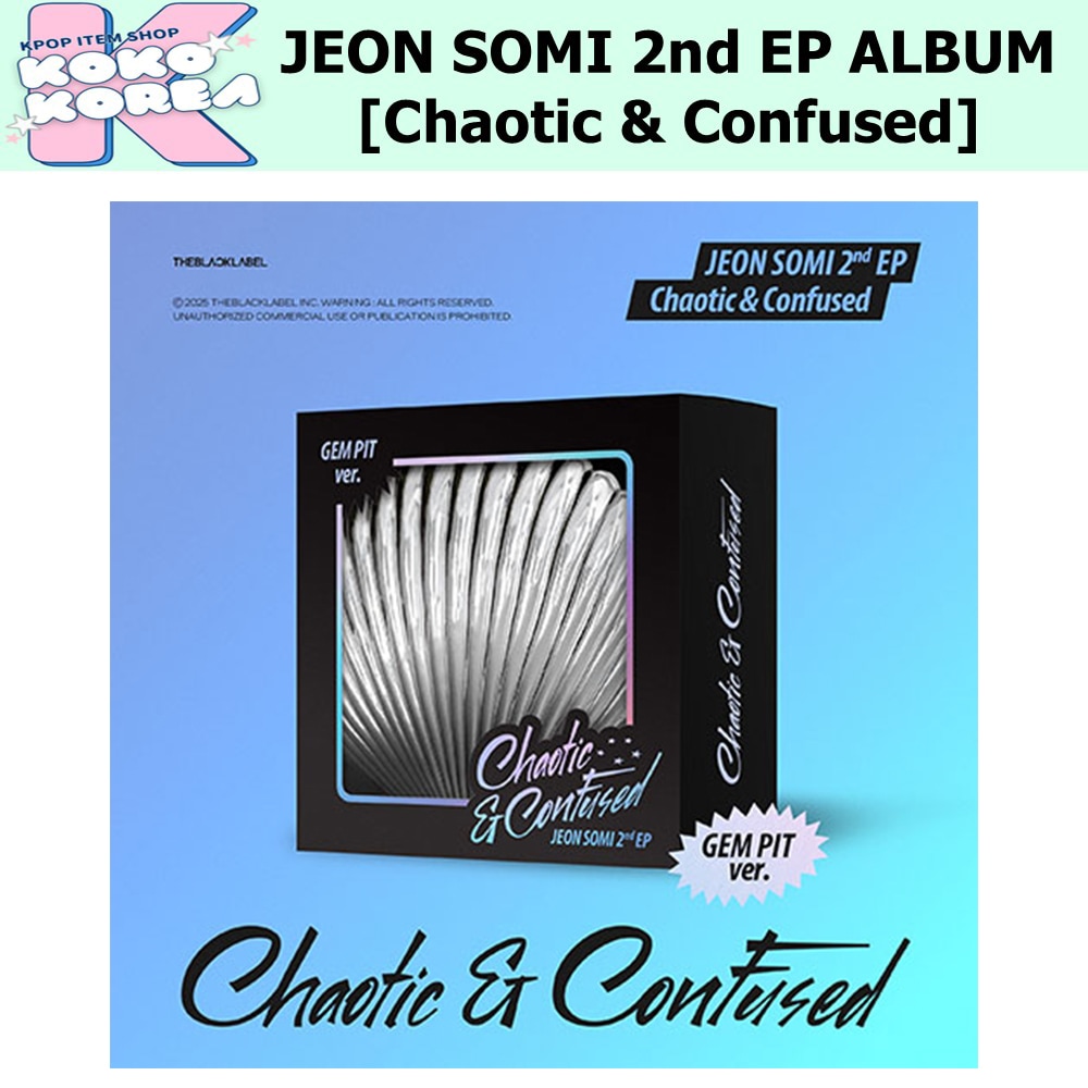 [予約] GEM PIT ver JEON SOMI 2nd EP ALBUM [Chaotic & Confused]