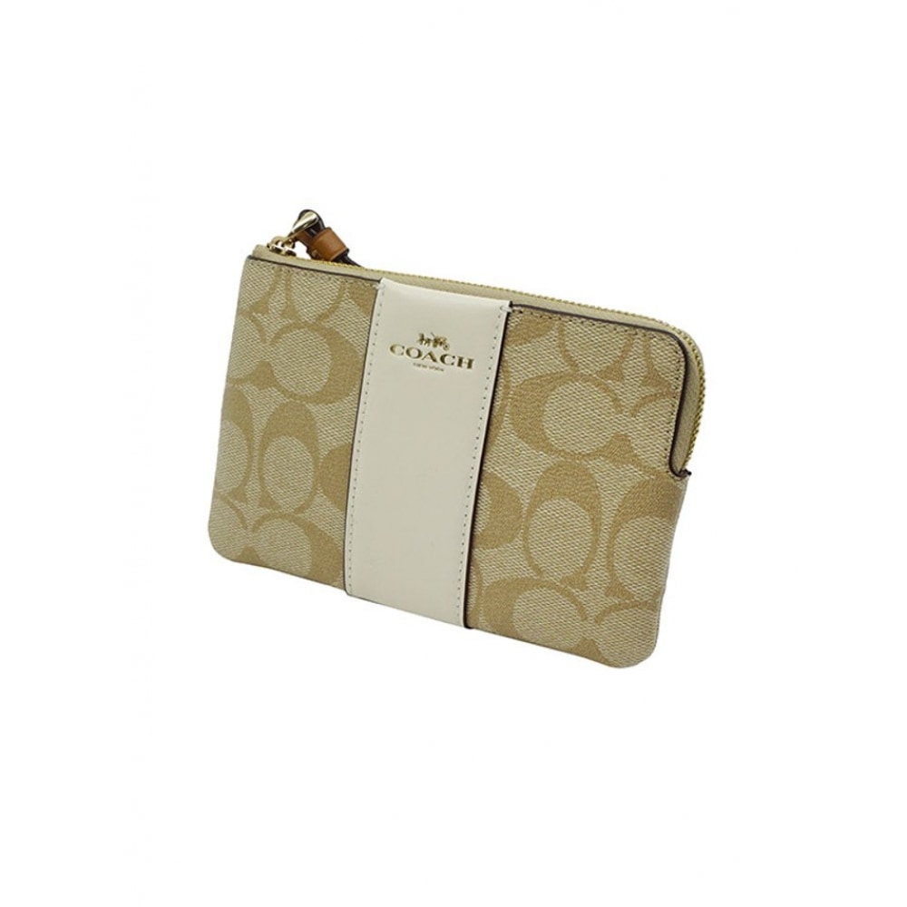 コーチシグネチャーコーナージップリストレット CR945 IMWQJ