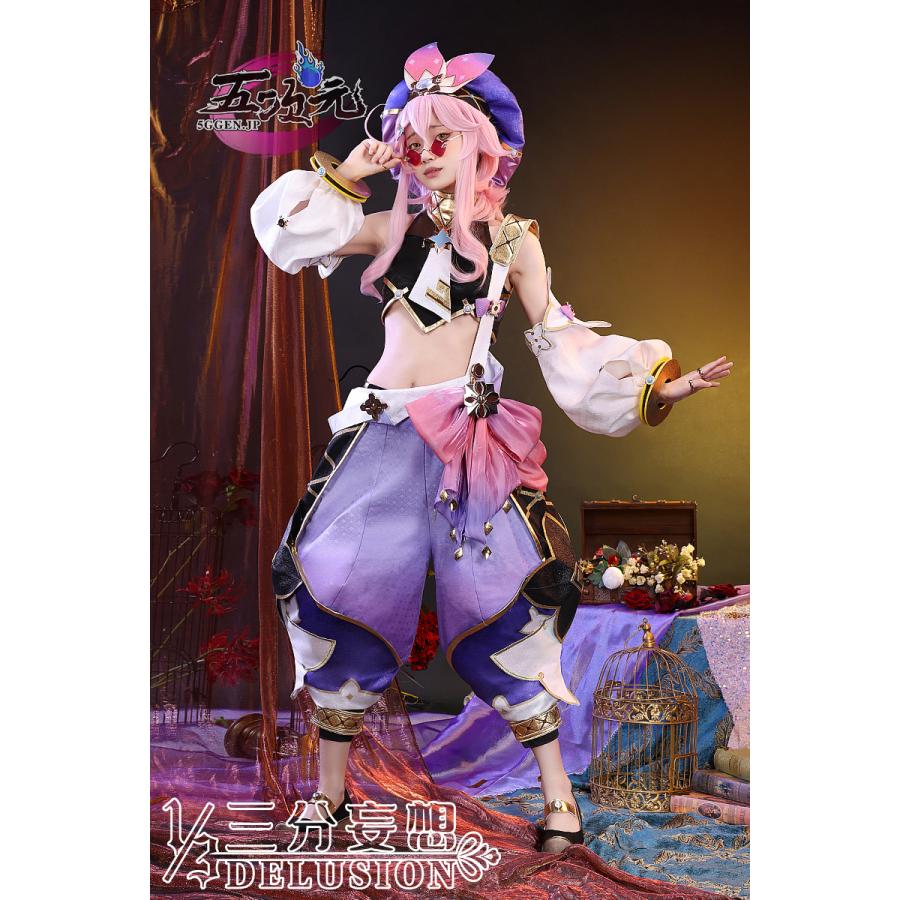 「新品・即納可能」 三分妄想　原神　コスプレ　ドリー 　衣装　コスプレ　ins大人気 ウイッグ　靴　髙!品!質