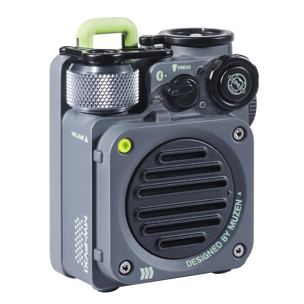 MUZEＮ　ワイルドミニスピーカー　bluetooth 高音質 防水 小型 重低音 車 大音量 耐衝