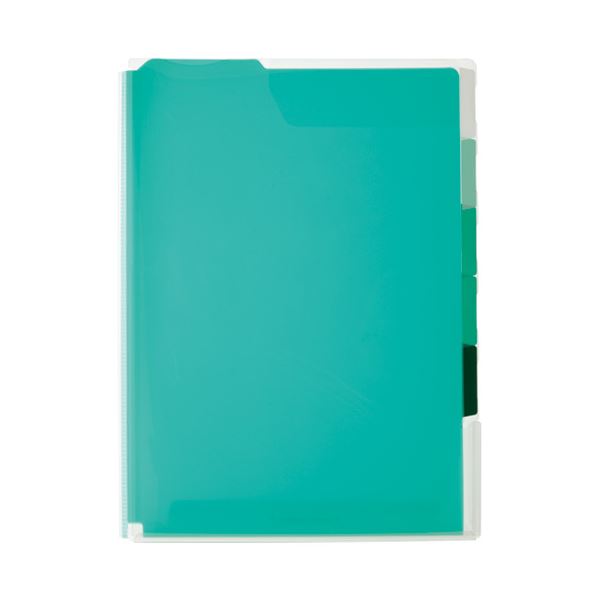 （まとめ） キングジム スーパーハードホルダー5山 766T ミト(×30セット)