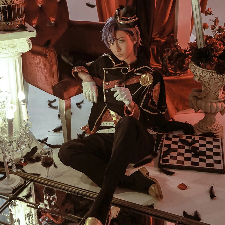 あんさんぶるスターズ UD黑血ver 大神晃牙 コスプレ衣装 コスチューム