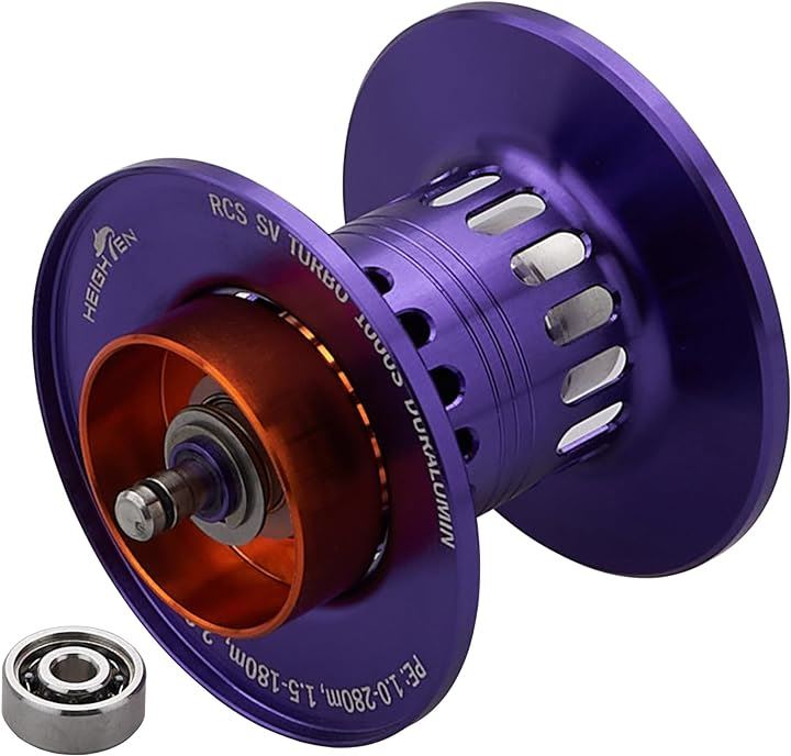 リール スプール 深溝 PEライン専用 BOOST 2段階可動 ダイワ DAIWA ベイトリール 替えスプール ベアリング付き 836( パープル)