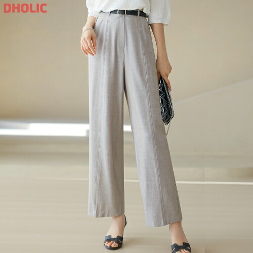 [メガ割りSALE]センターステッチラインスラックス