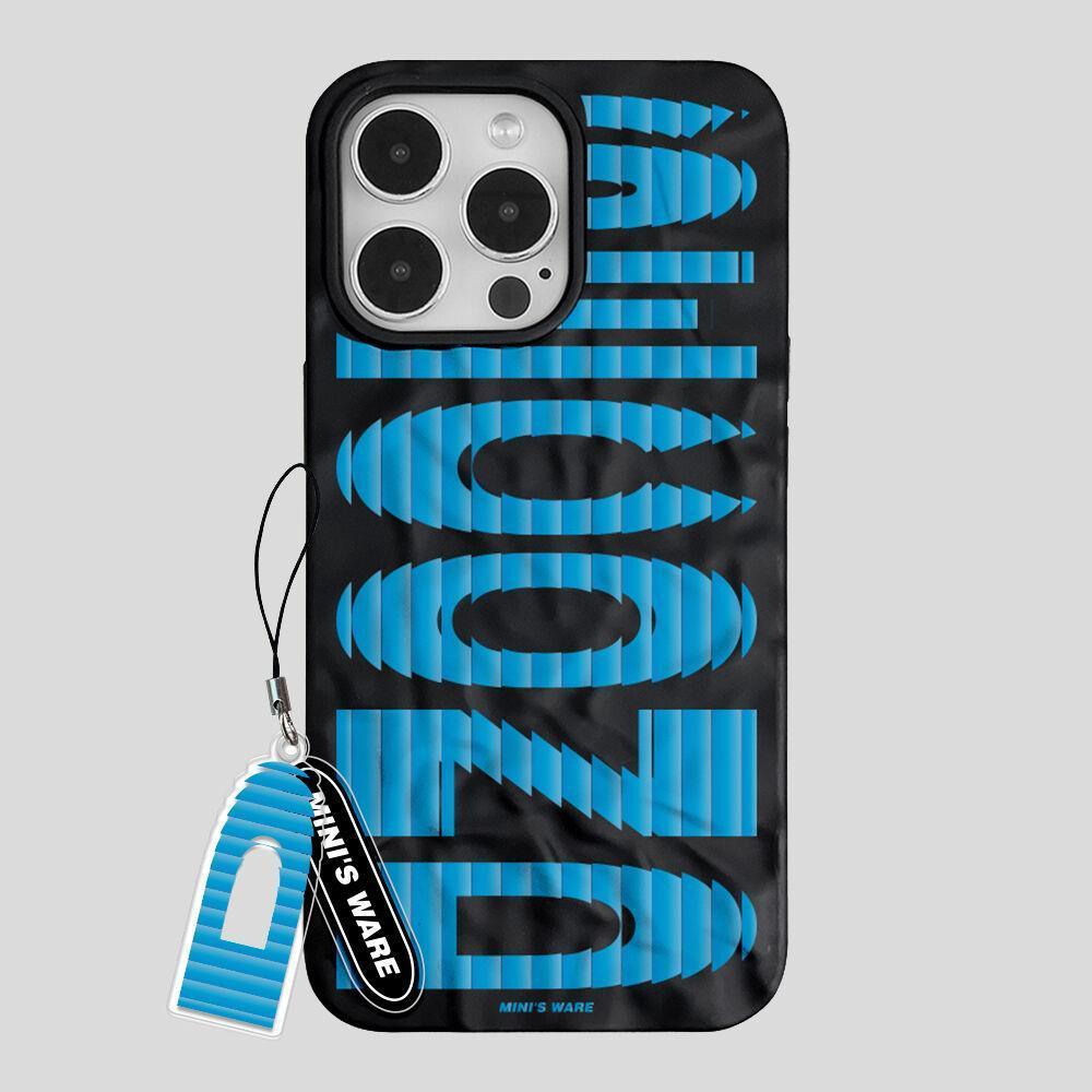 mini s ware [25S/S] DIVISION MATT WAVE CASE_BLUE