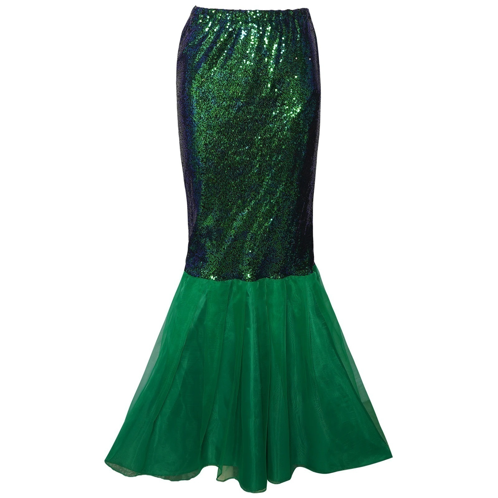 【迅速な出荷】ハロウィンセクシーマーメイド服プリンセスフィッシュテールドレスドレスドレスコスプレ衣装