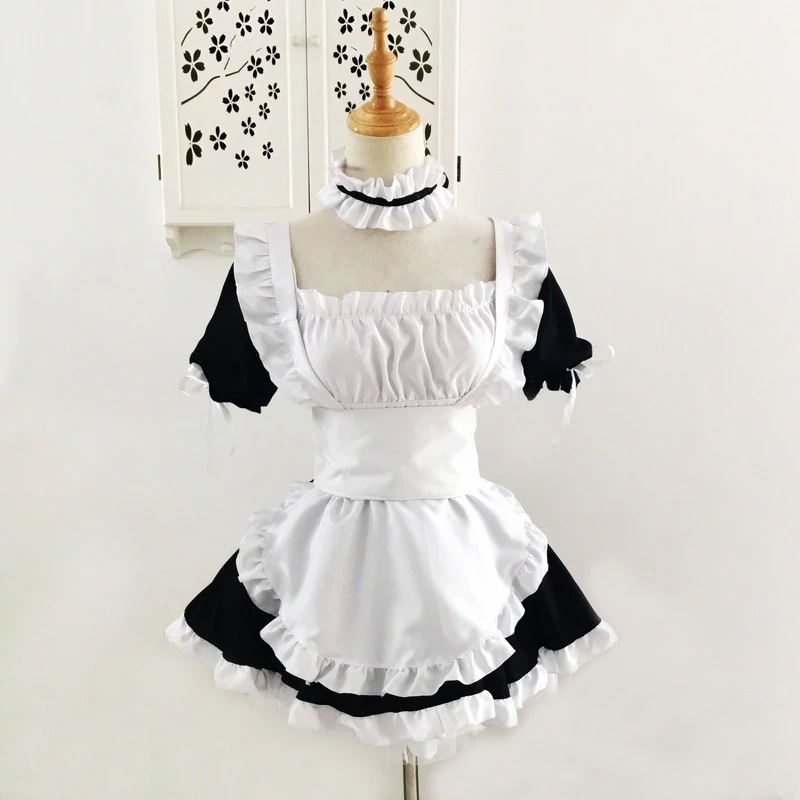 【2025新作】縁空穹妹メイド服ローリ萌系コスプレ衣装