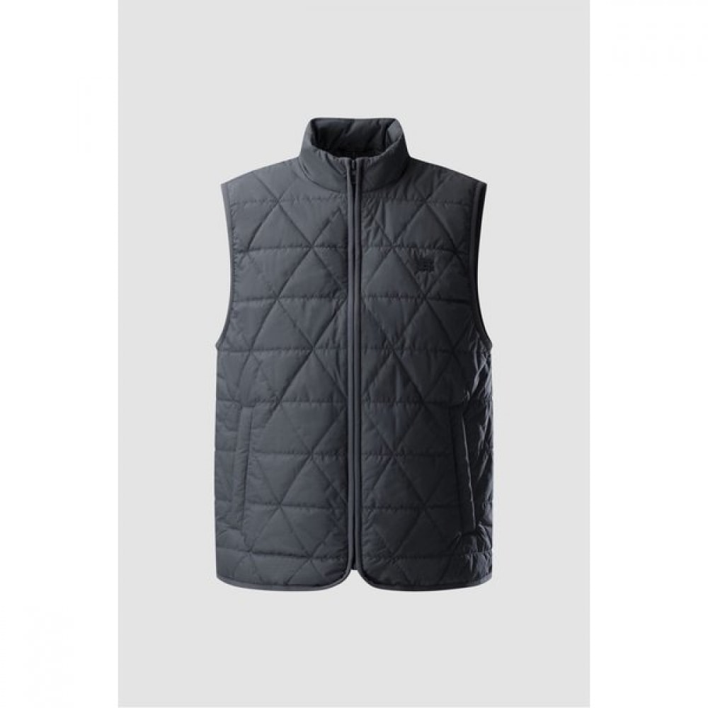 コオロンスポーツ 冬用 メンズ キルティング ベスト TLVAW24503DGY