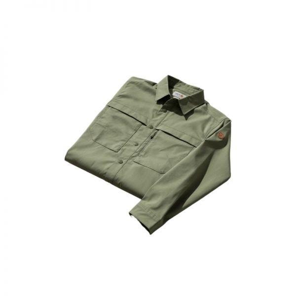 FJALLRAVEN 26SS 男性 アビスコ トレイル 長袖シャツ (12600194620) (Abisko Trail Shirt