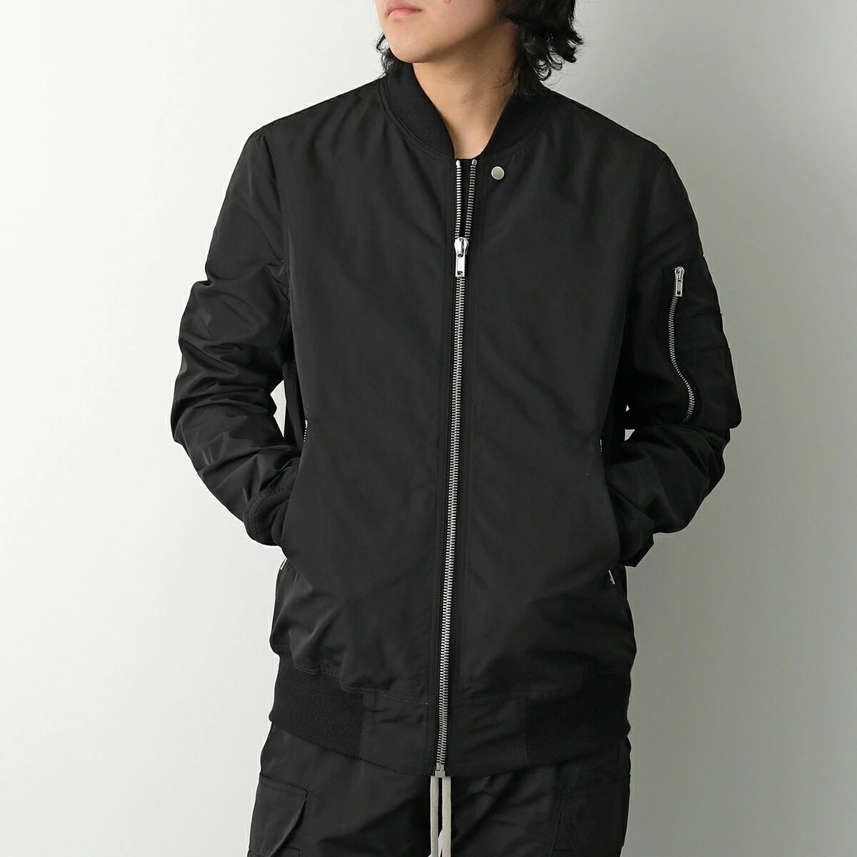 Rick Owens リックオウエンス ジャケット CLASSIC FLIGHT クラシック フライト RU01E5778 FT メンズ 長袖 ブルゾン ボンバ 【mega】