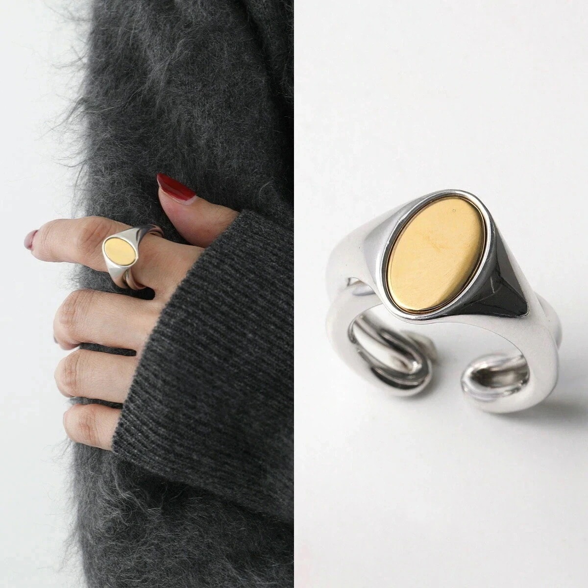 Charlotte Chesnais シャルロットシェネ リング BAGUE CHEVALIERE INITIAL 23BA046ARVE レディース 指輪 ア】 【mega】