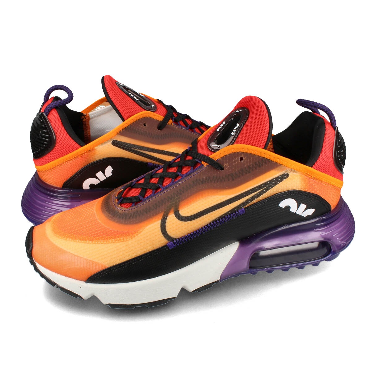 NIKE AIR MAX 2090 MAGMA ORANGE/BLACK/EGGPLANT