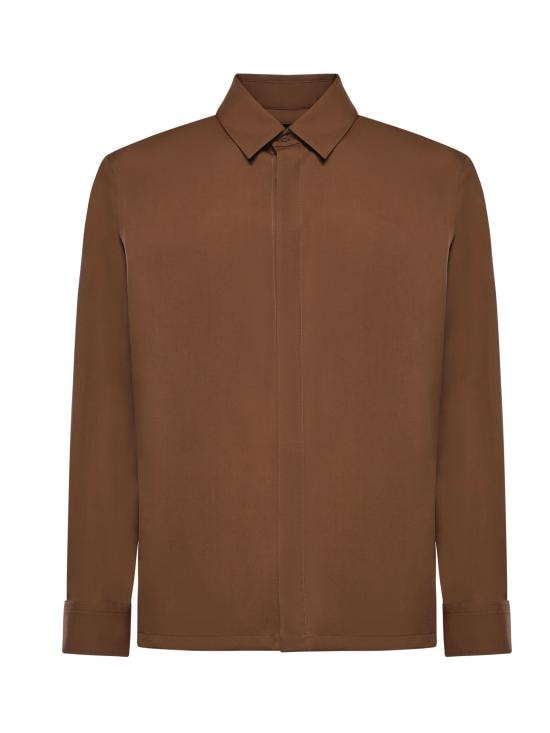 FENDI Men Shirts FS1329 AU60F0QE1 TABACCO