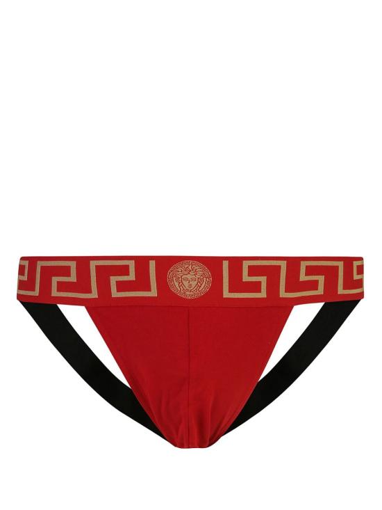 VERSACE Men Lounge Wear AUU01017 1A10011A9X2 Red