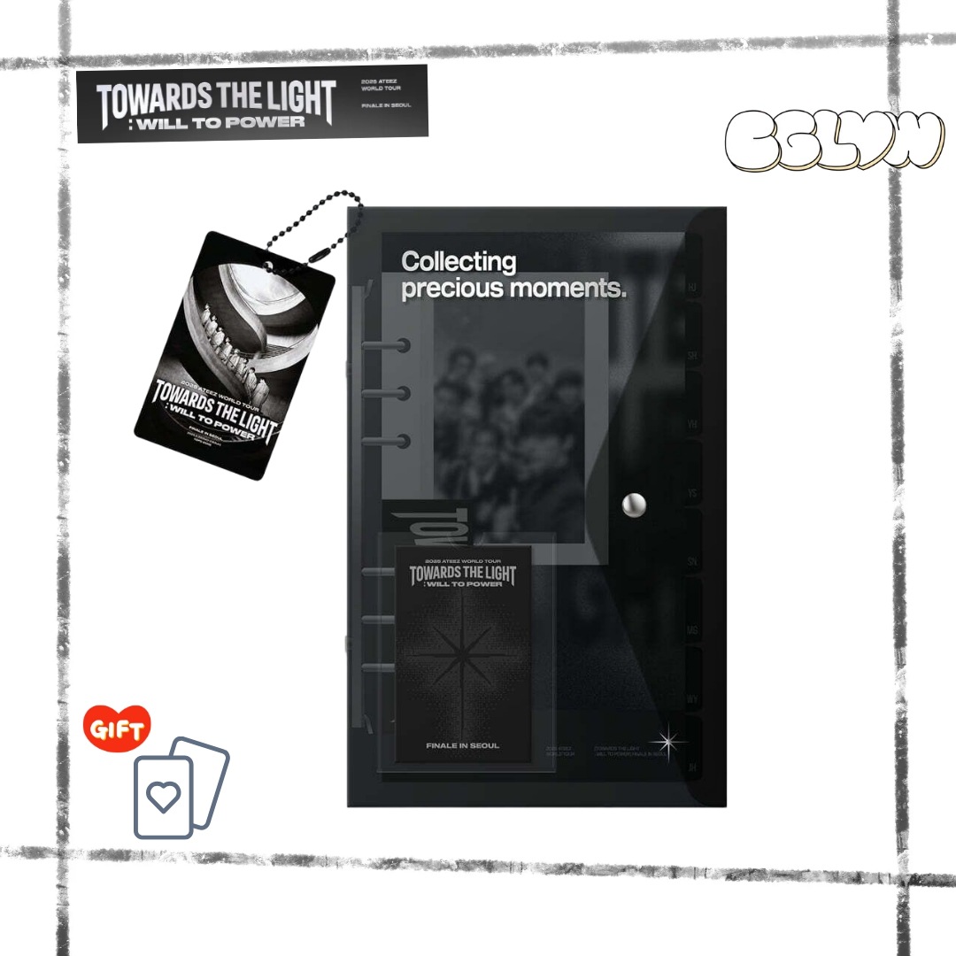 [公式] yes24 特典 2025 ATEEZ WORLD TOUR [TOWARDS THE LIGHT : WILL TO POWER] FINALE IN SEOUL [PLAYCODE]
