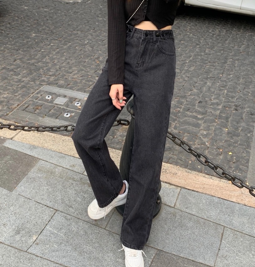 ボトムス デート モテアイテム デニム アンクル丈 ハイウエスト 綿 デニム 可愛い きれいめ 上品 おしゃれ かっこいい 可愛い ラブリー キュート ガーリー クール モード系 セクシー