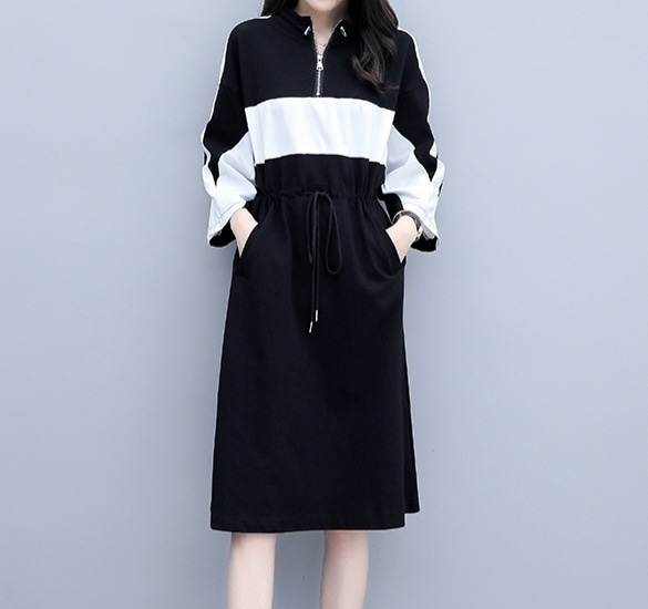 ワンピース プルオーバー 長袖 かわいい 可愛い シンプル カジュアル 上品 おしゃれ 可愛い 女子 こなれ感 ラフ ラブリー キュート ガーリー ルーズ クール 存在感 抜け感 格子柄