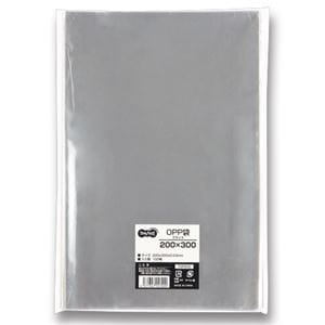 （まとめ）TANOSEE OPP袋 フラット 200x300mm 1パック（100枚） [x10]
