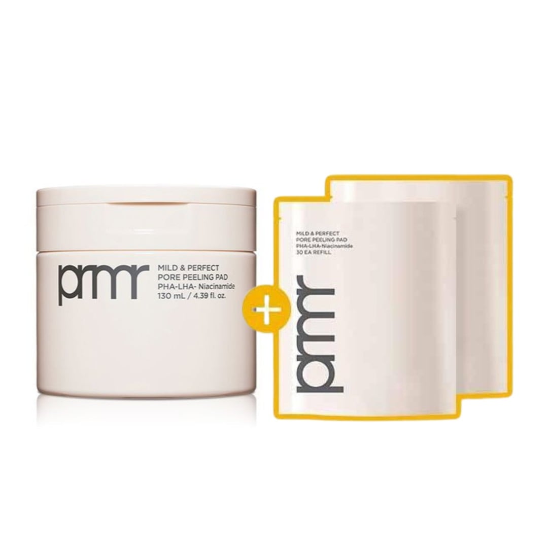 マイルドアンドパーフェクトポアピーリング毛穴パッド 130ml, 60枚+60枚