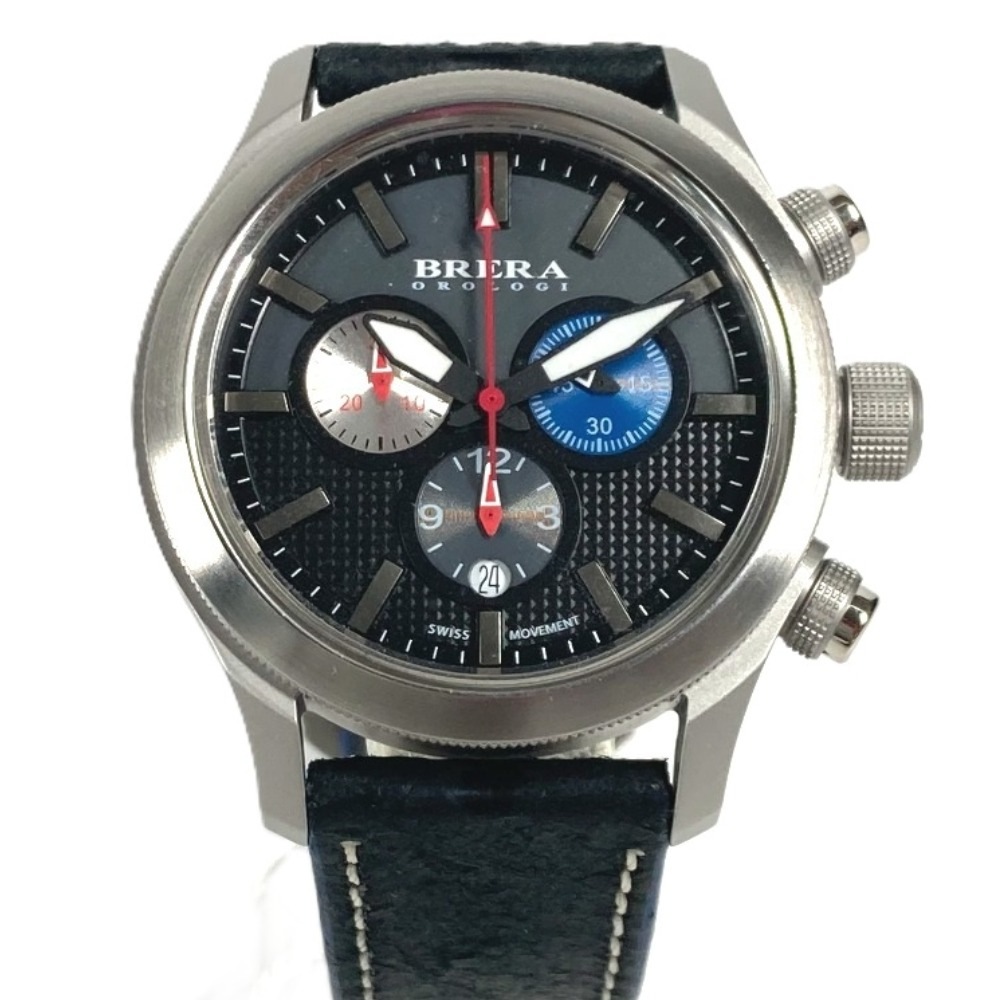 BRERA OROLOGI ブレラオロロジ 腕時計 BRET3C4301 エテルノ クロノ Eterno Chrono メンズ腕時計 ウォッチ SS ブラック