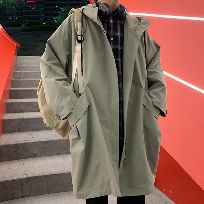 チェスターコート メンズ 大きいサイズ アウター 無地 メンズ ロング丈 通勤 トレンチコート