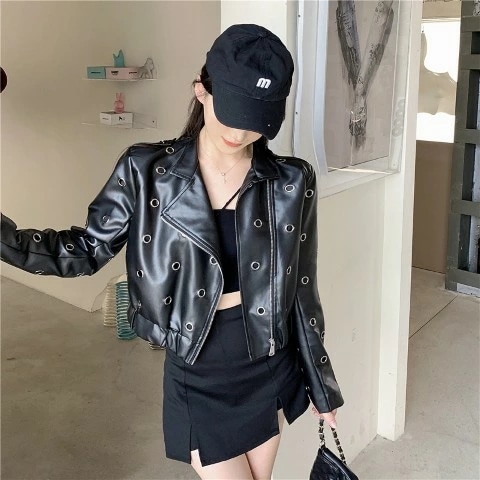 今すぐ欲しい！ジャケット アウター ブルゾン 長袖 クール 羽織 ジャンパー レディース【大きいサイズ レディース フェイクレザー テーラード フォーマル 卒業式 結婚式 春夏 jaket Blaze