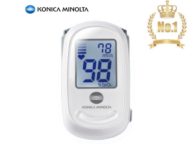 3年保証　コニカミノルタ　最新パルスオキシメータ　パルソックスNEO （パルソックスネオ）ゆきはな（ホワイト）