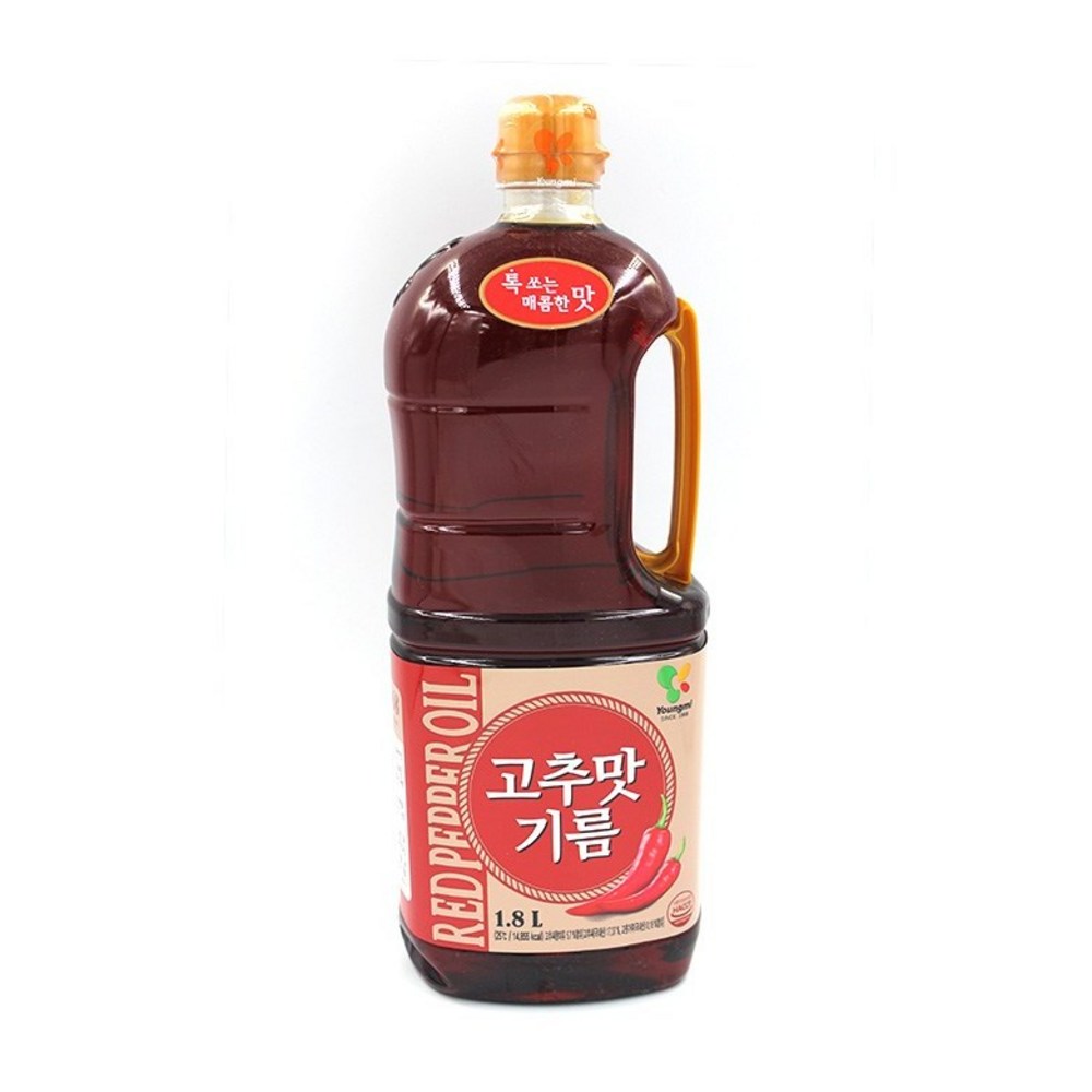 かんこくしょくひん [K-FOOD] 英米 唐辛子油 1.8L x 2個