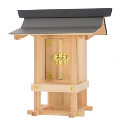 神棚の里 地の神様カラートタン中 屋外 神棚 地の神専用お社