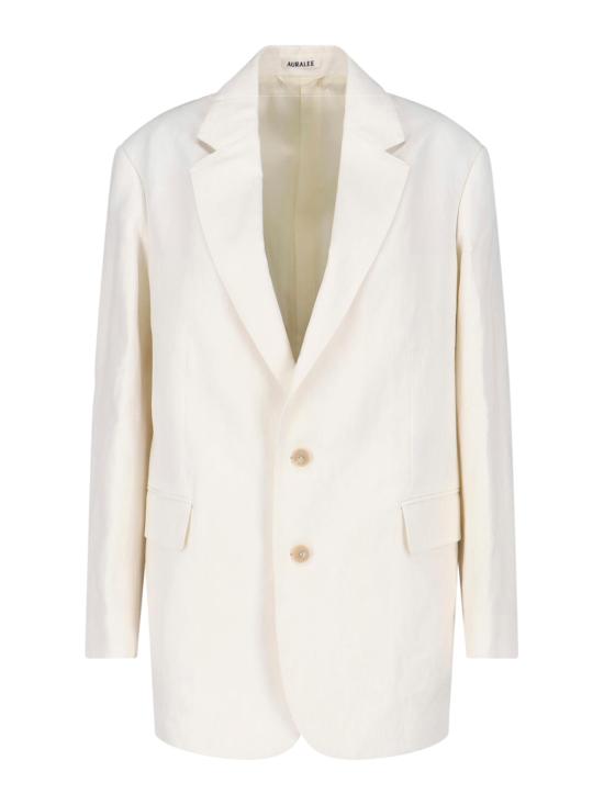 AURALEE Women Suit Jackets A26SJ04WO OFF WHITE White