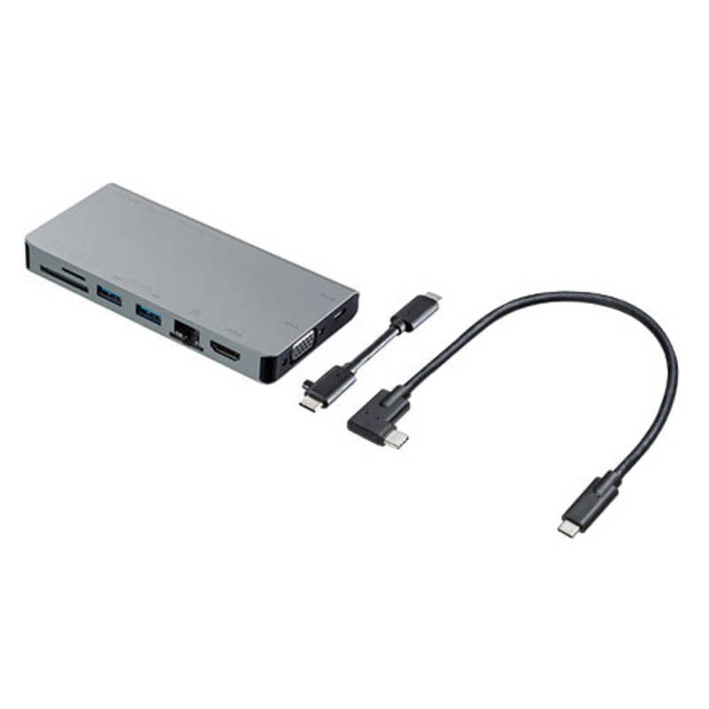 サンワサプライ　USB Type-C ドッキングハブ　USB-3TCH13S2