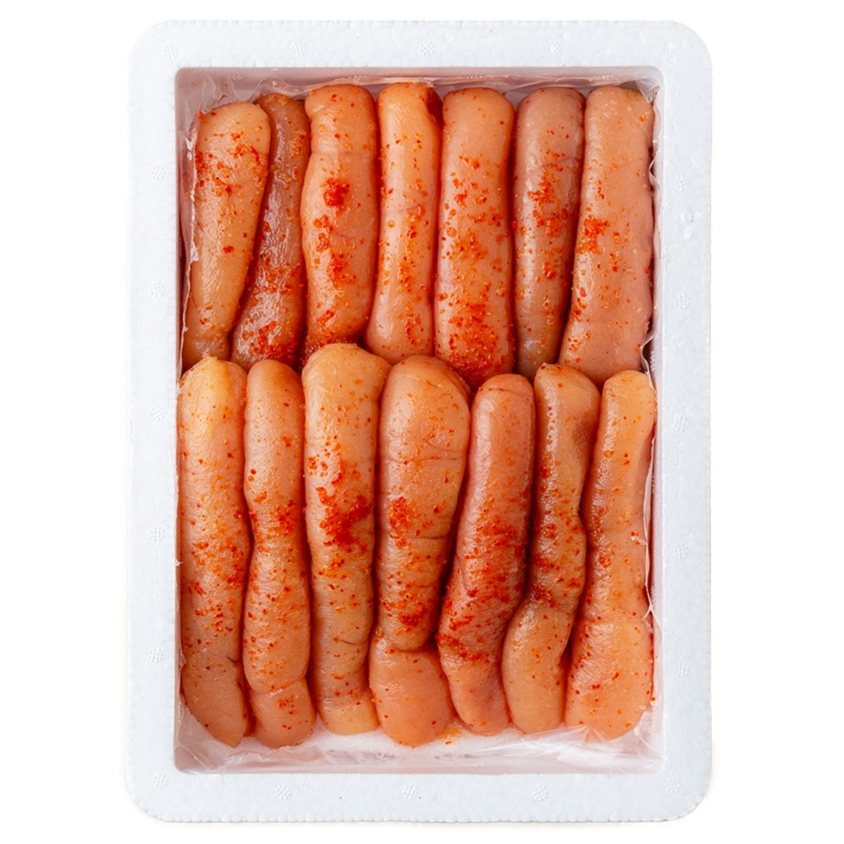 名物博多無着色明太子1kg　一本物　特大サイズ