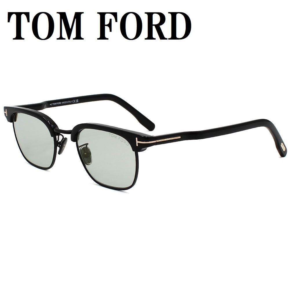 サングラス FT1119D 01A 47 アジアンフィット メガネ 眼鏡 UVカット 紫外線カット メンズ レディース ライトグレー ブラック